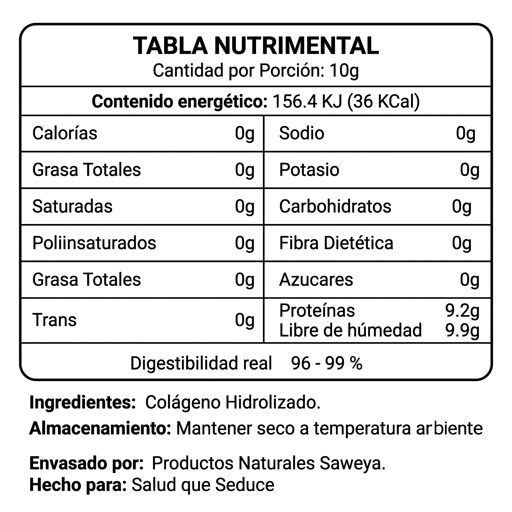 [Información nutricional ALFACOLÁGENO]