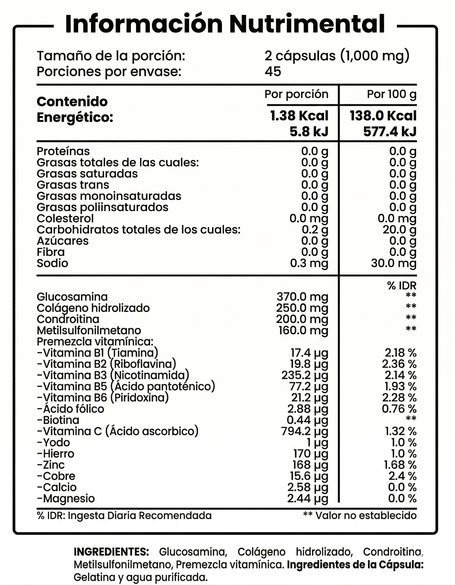 [Información Nutricional Natuflex]